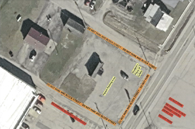 Peebles New Stop location