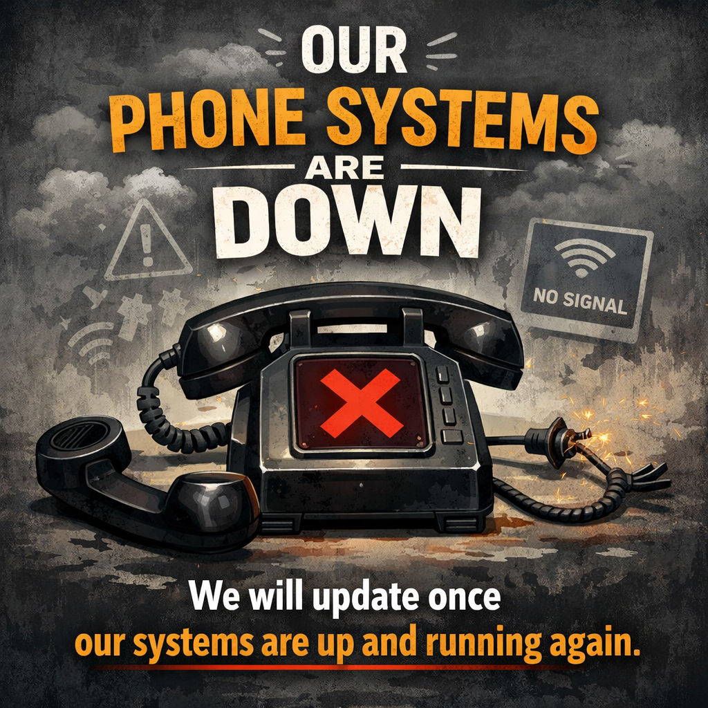 phone system down