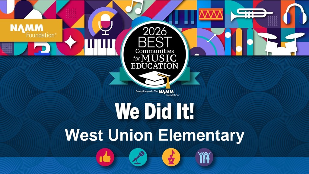 2026 Best Communities for Music Education Award