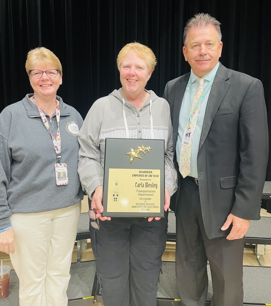 2026 ACOVSD Classified Employee of the Year