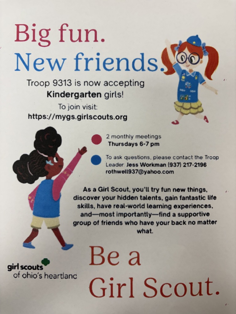 kindergarten girl scout