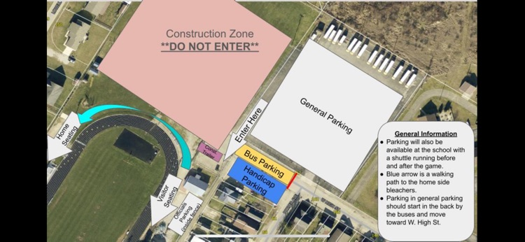 football parking  