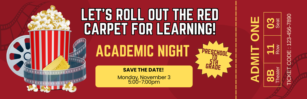 Nov 3 Academic Night