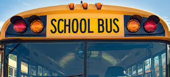 Front bulkhead of a school bus
