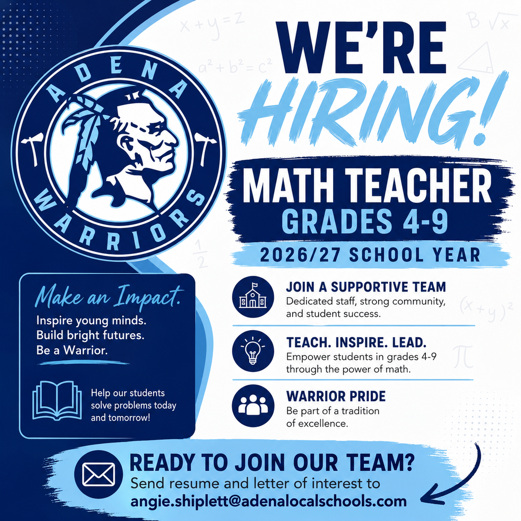4th-9th math teacher job posting
