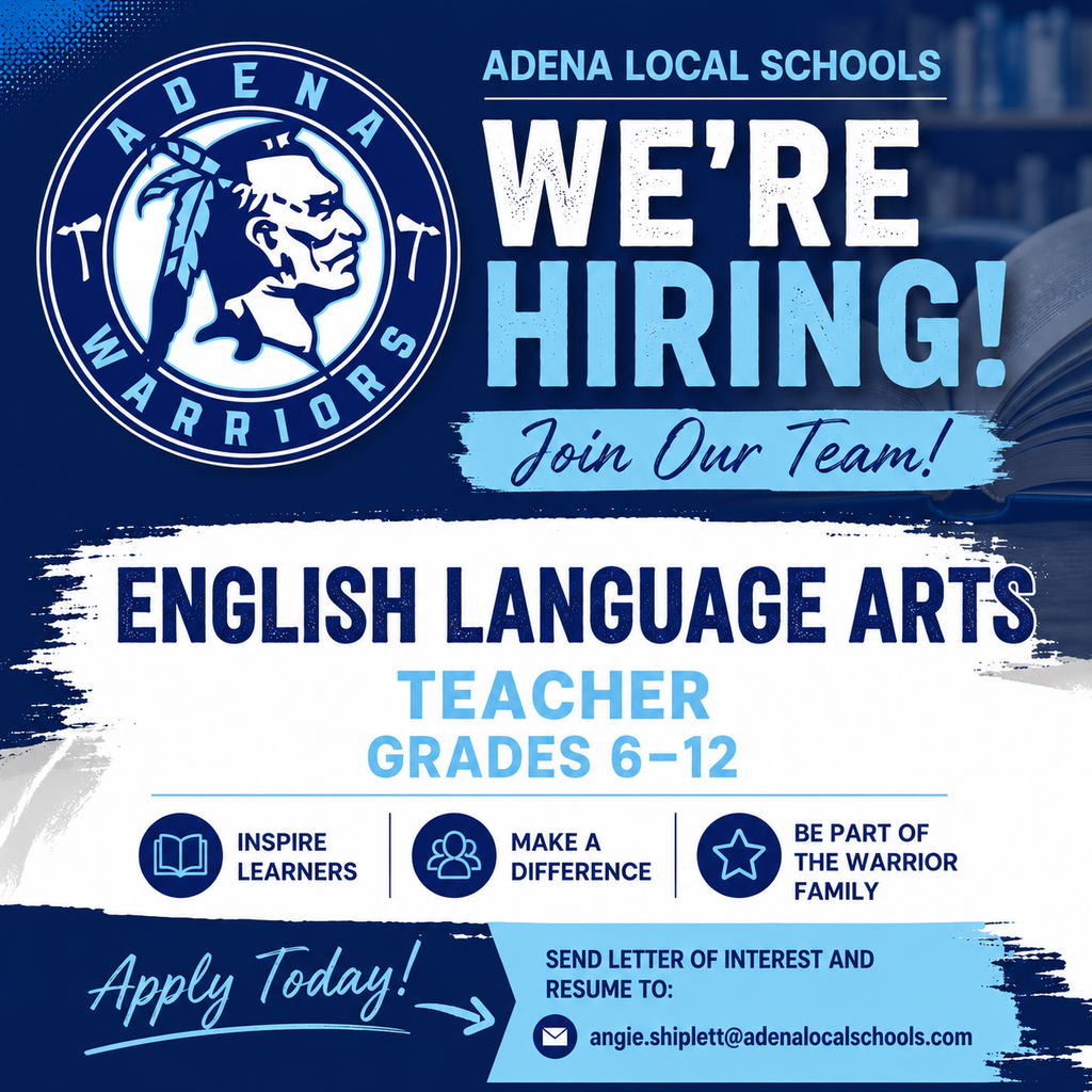 Hiring 6-12 ELA teacher