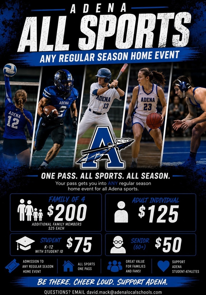 Adena all sports flyer