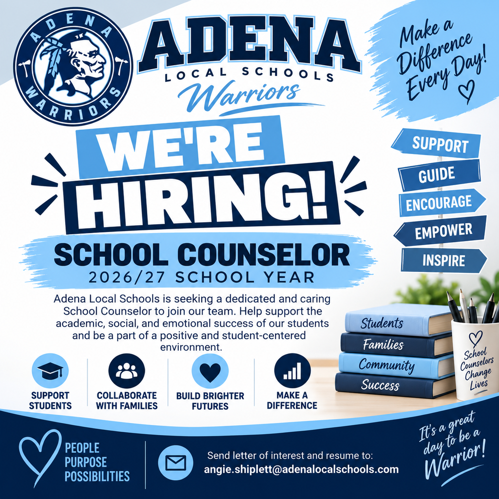 we are hiring a school counselor