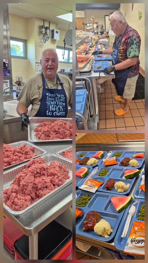Kevin making meatloaf