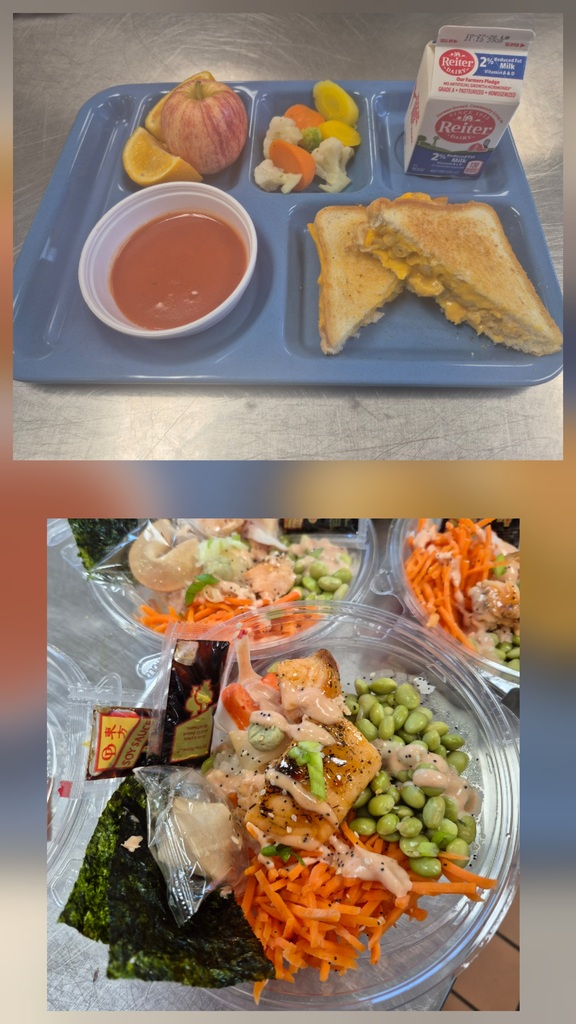 Grilled Cheese and Sushi Bowls