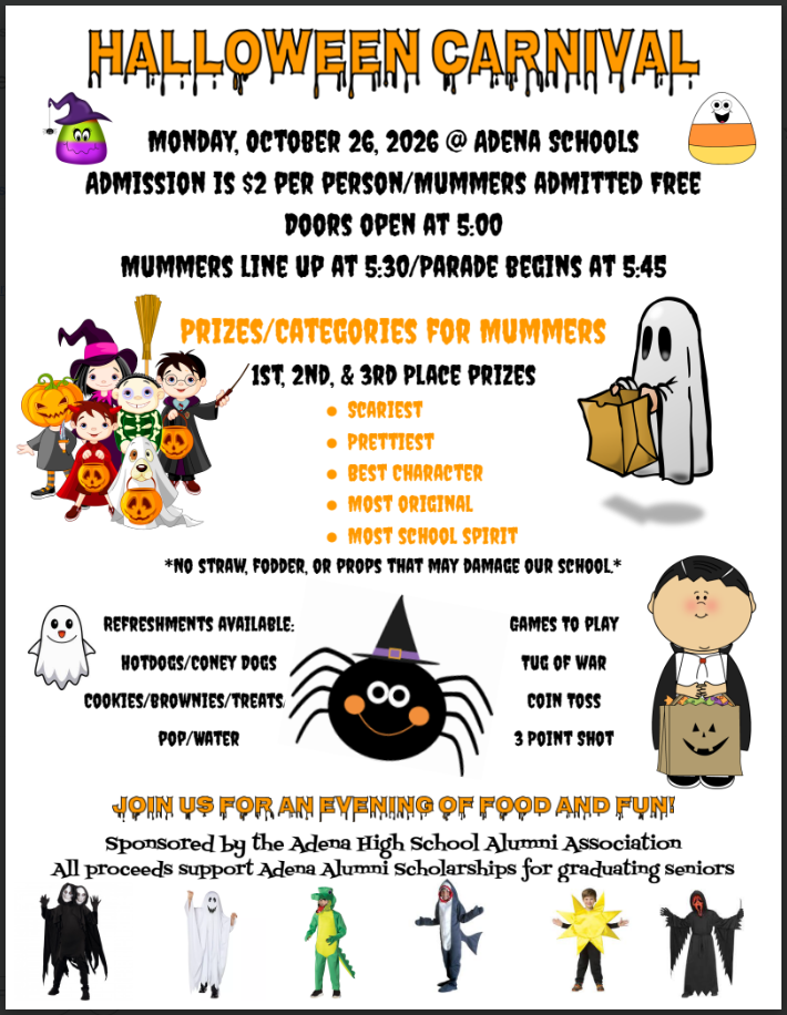 Halloween Carnival flyer