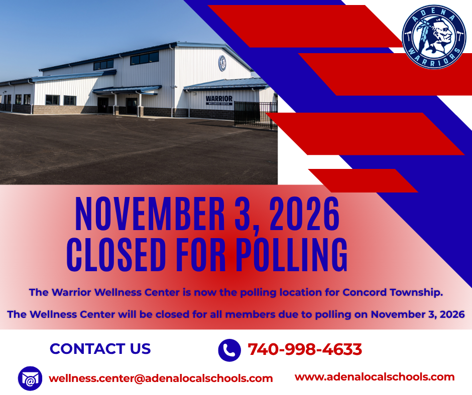 Wellness center closed Nov 3 for polls