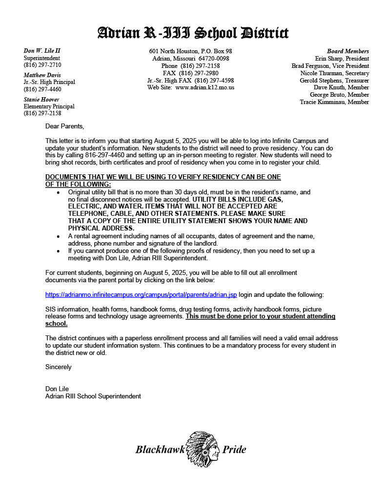 enrollment