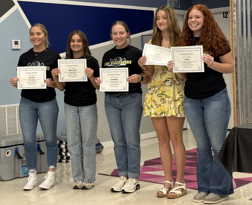 Academic All State - Golf