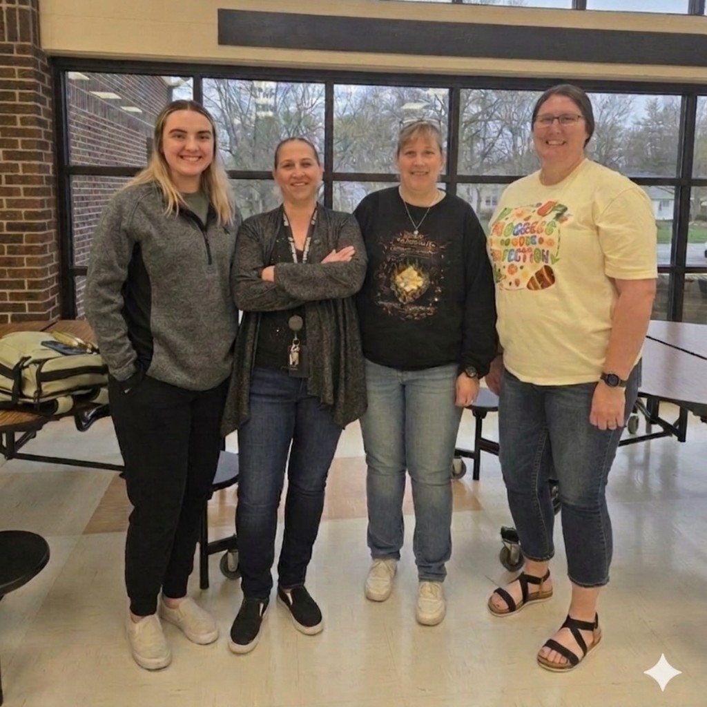 Kaycee Kisnee, Aimee Dryden, Julie Silver, Elaine Carpenter