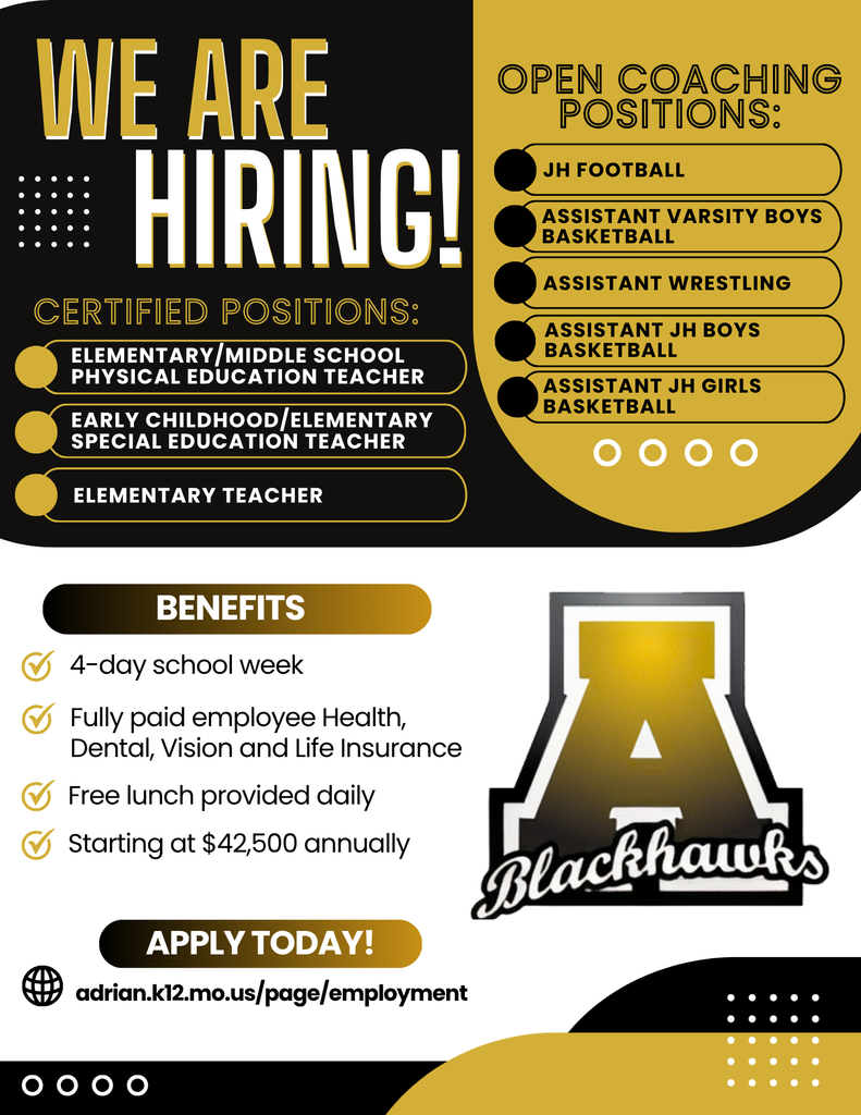 We are Hiring