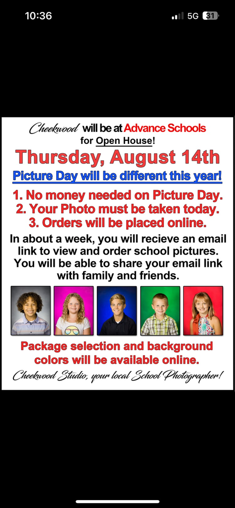 School picture information