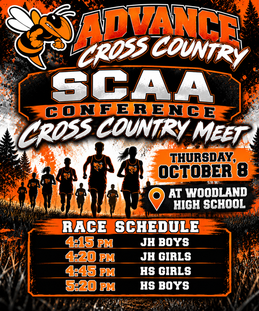 SCAA Conference Meet Cross Country race times and information