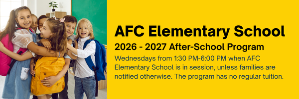 decorative graphic of students for the 2026-27 After School program