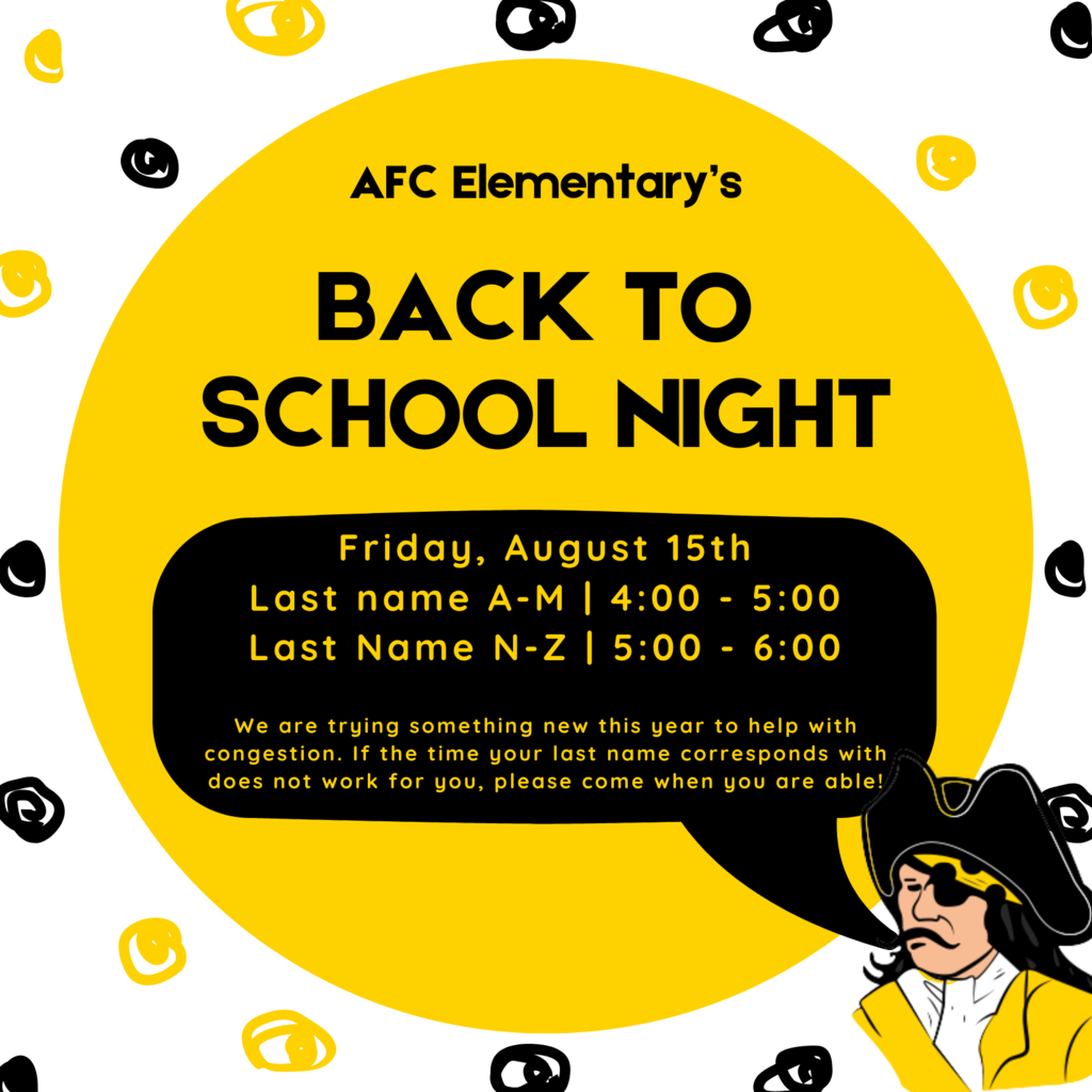 Back to School Night Invitation