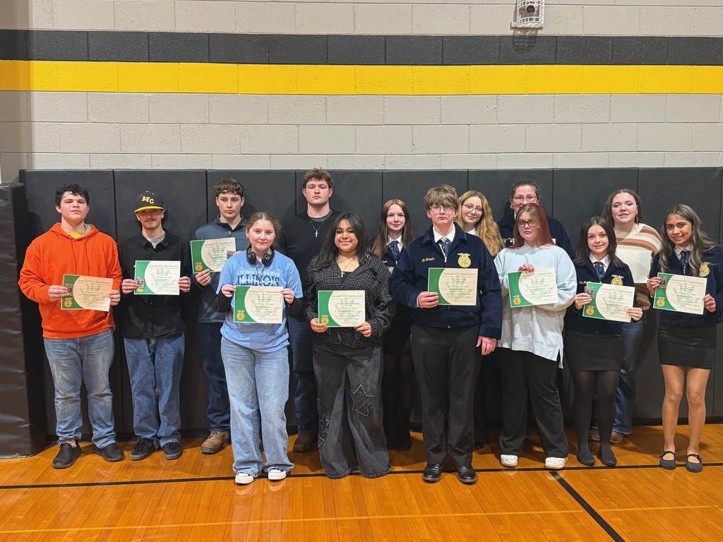large group of students posing for picture