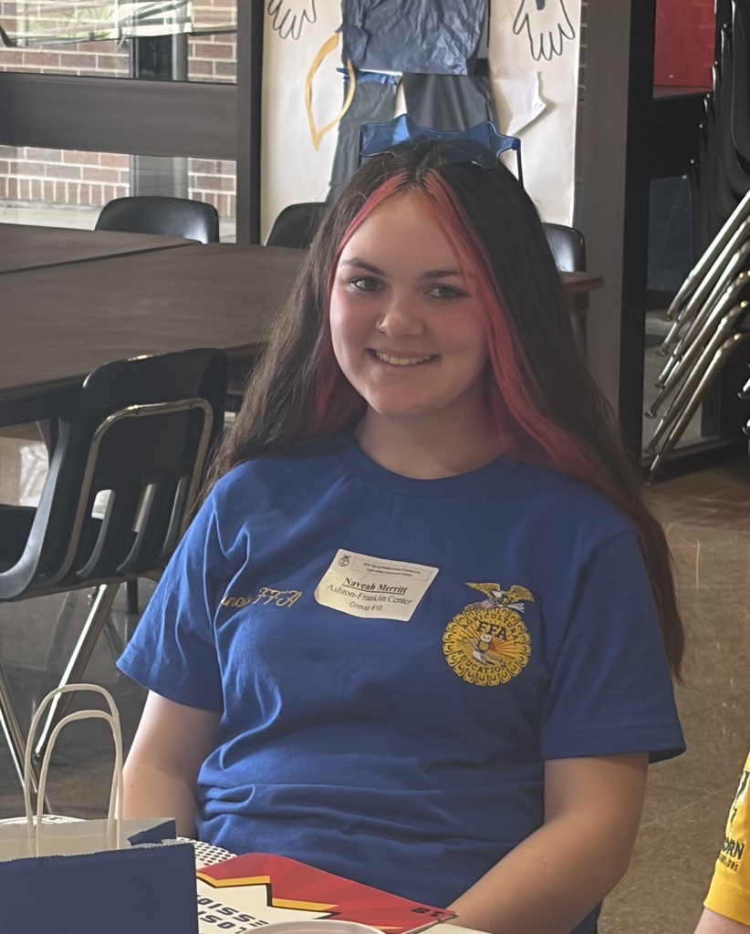 female student close up smiling