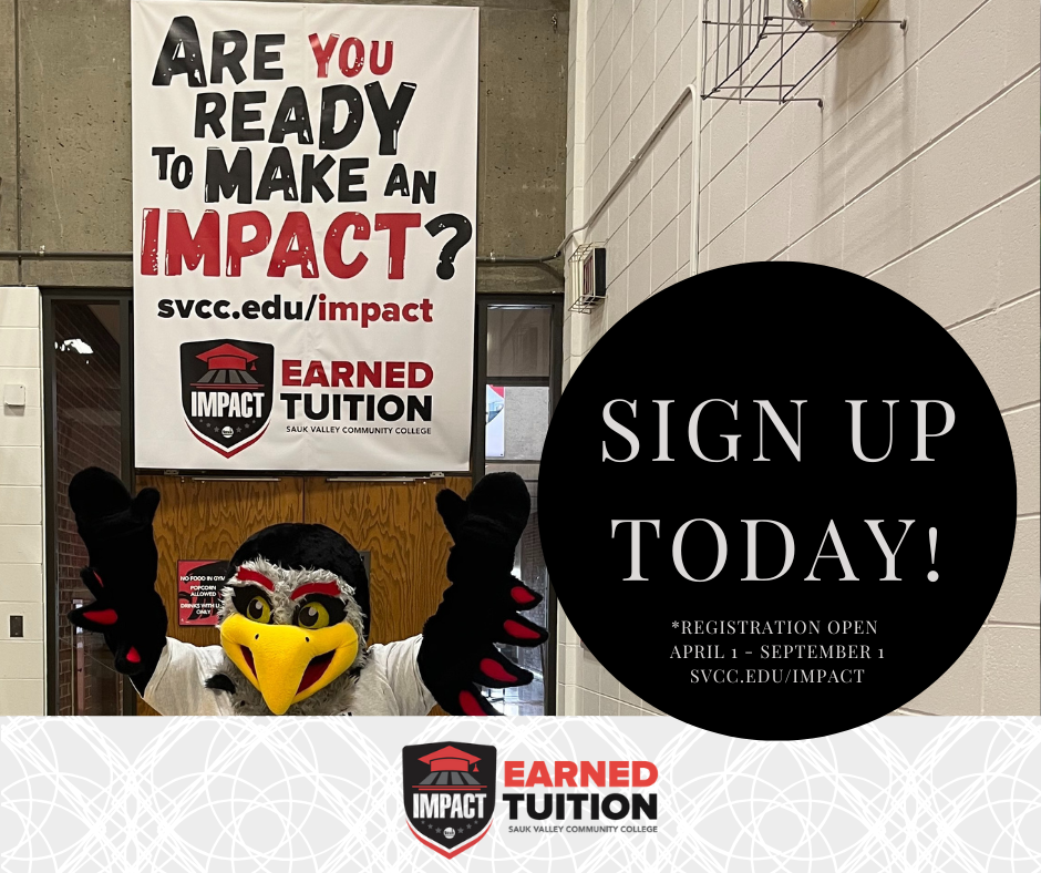 are you ready to make an impact text with sign up today