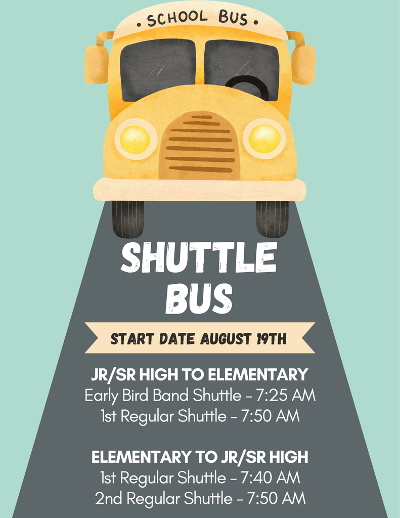 Shuttle Bus Times