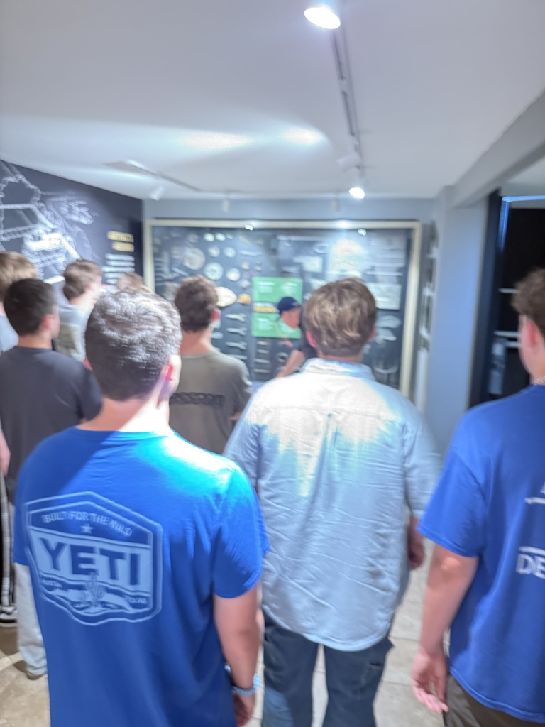 students on field trip