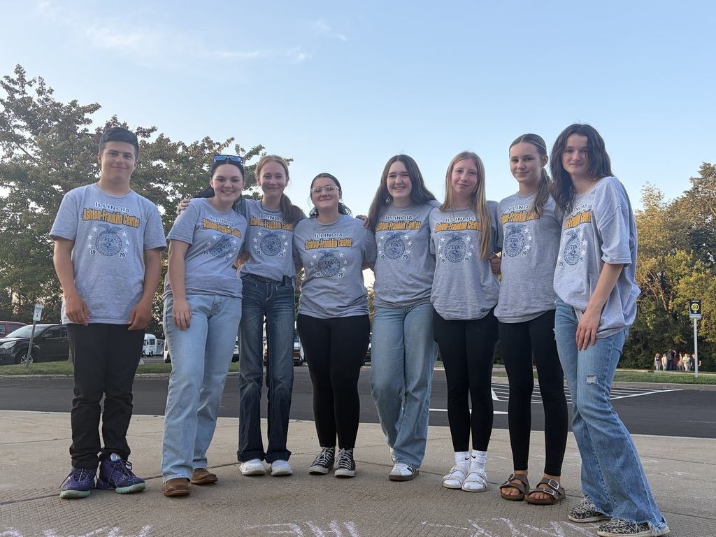 group of students at a field trip