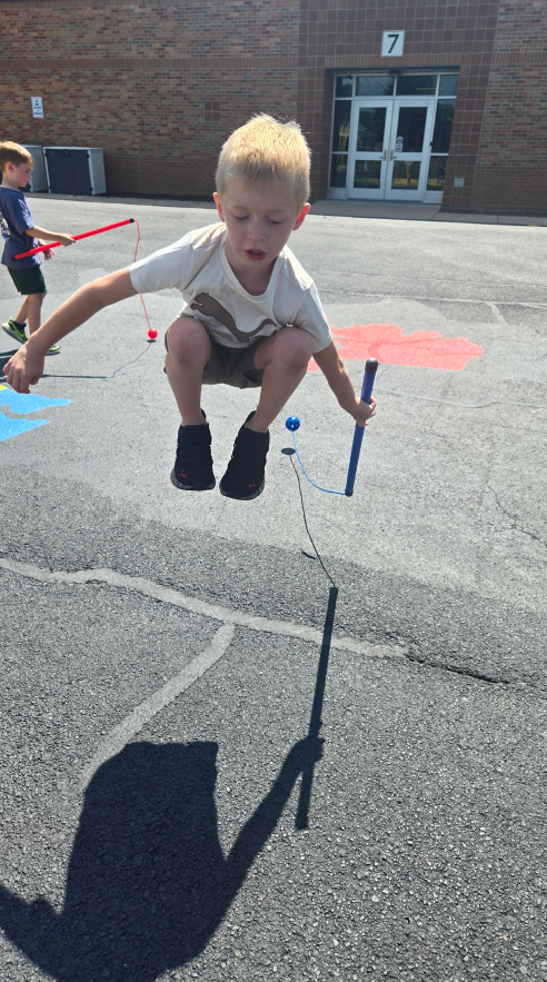kids playing outside