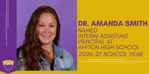 Dr. Amanda Smith, Interim Assistant Principal, Affton High School, 2026-27 School Year.