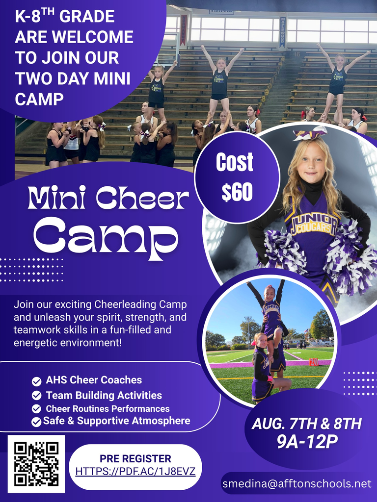 Mini cheer camp