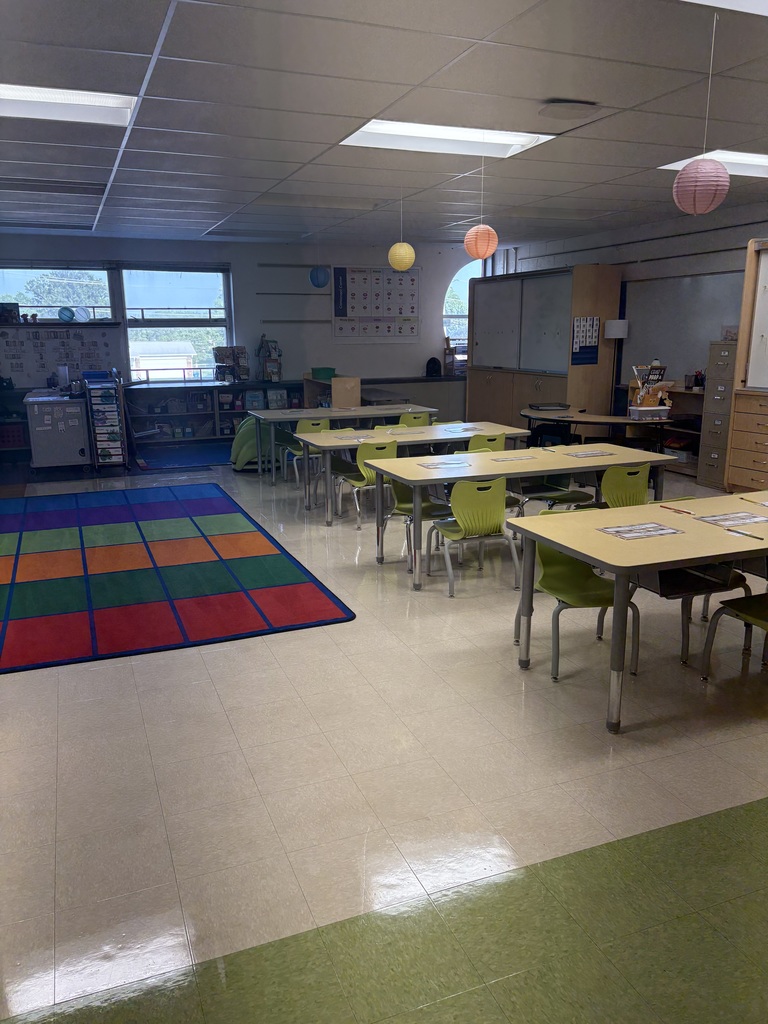 clean classrooms ready for students