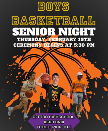 Boys Basketball Senior Night
