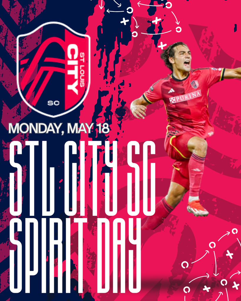 STL City SC Spirit Day on May 18th! Wear your 