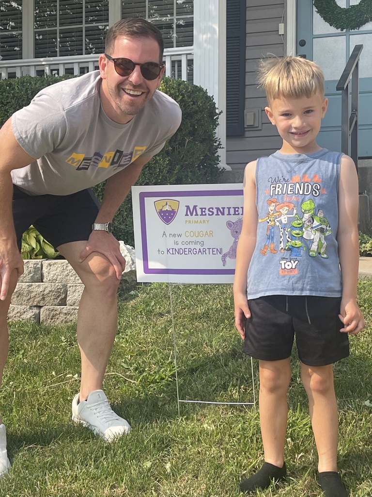 Kindergarten yard signs!