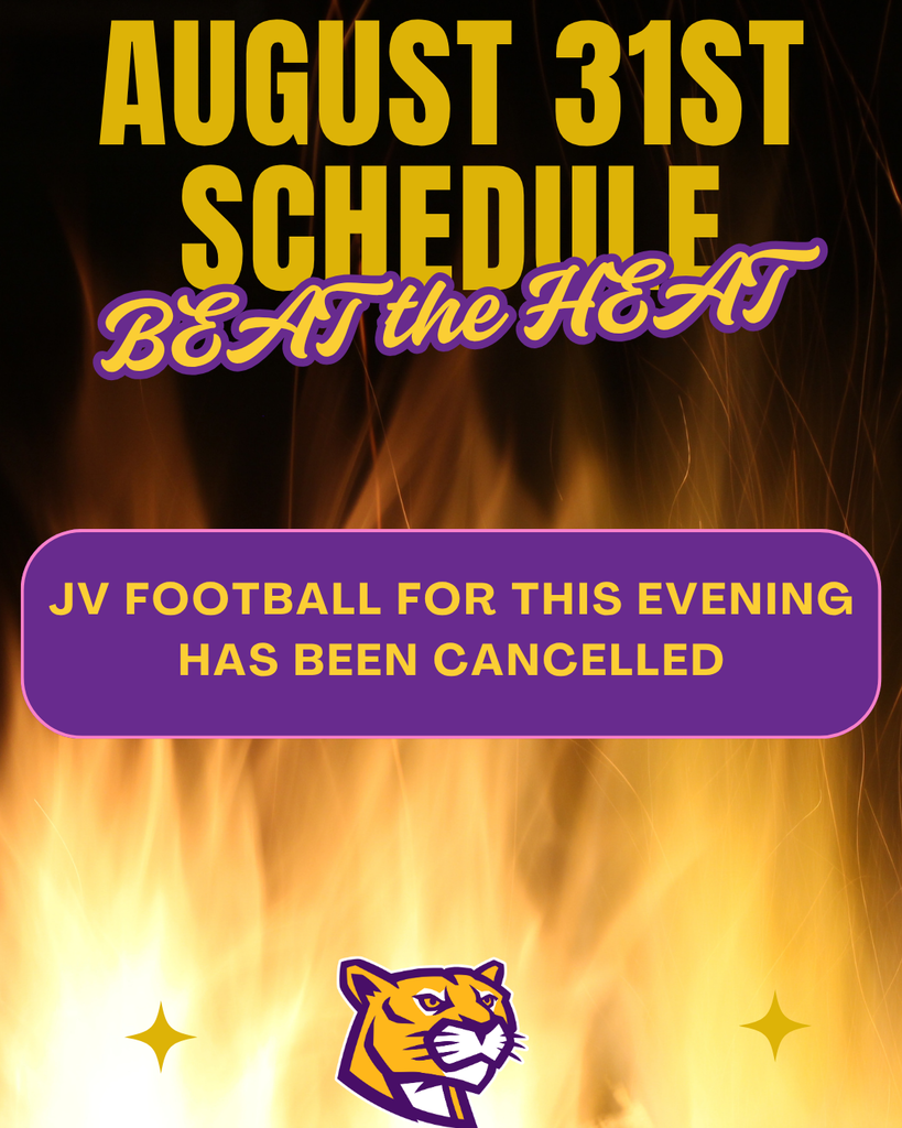 JV FOOTBALL CANCELLED