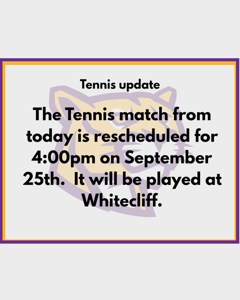 tennis update