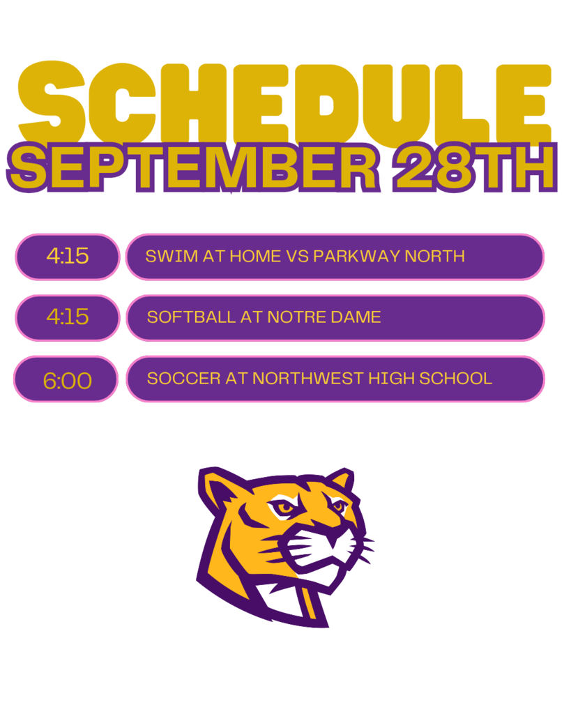 9/28 schedule