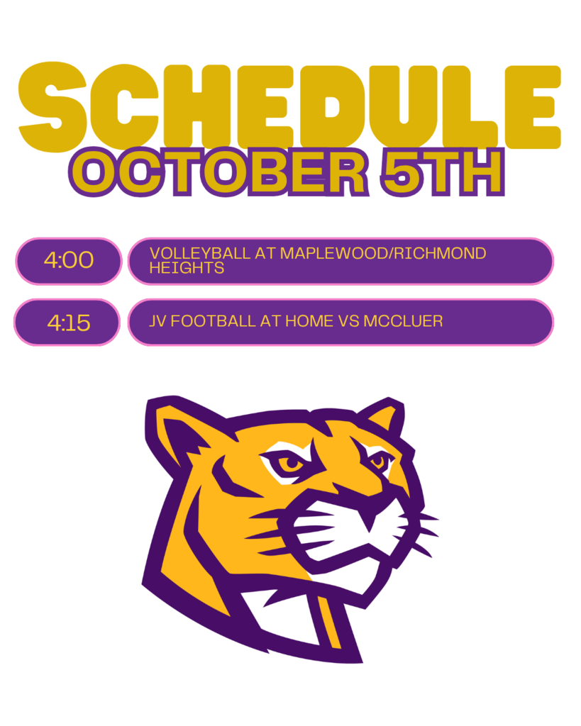 10/5 schedule