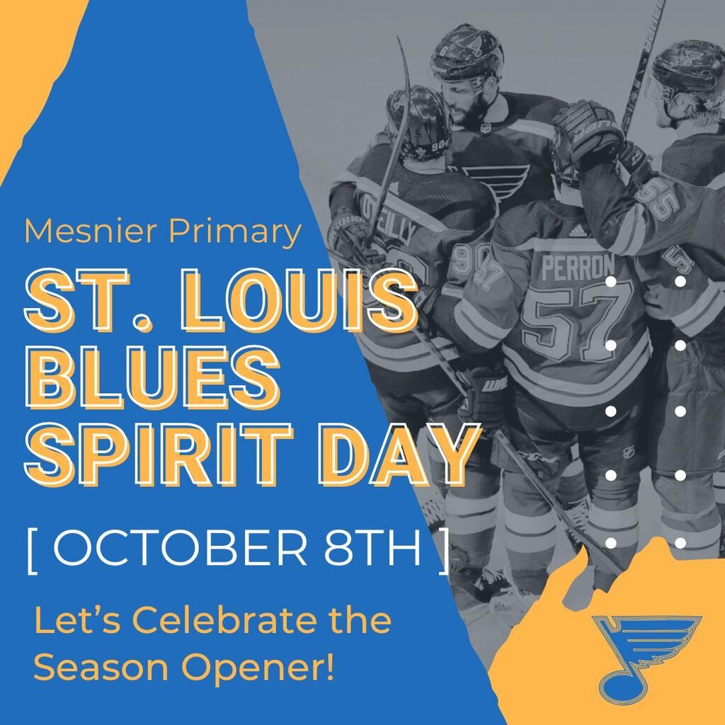 st louis blues spirit day!