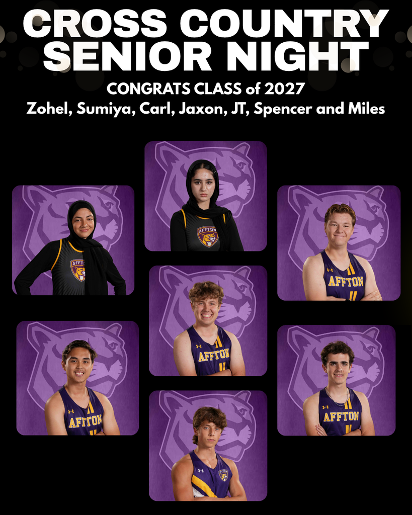 Cross Country Seniors
