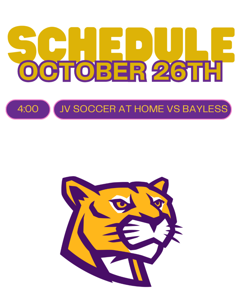 10/26 schedule