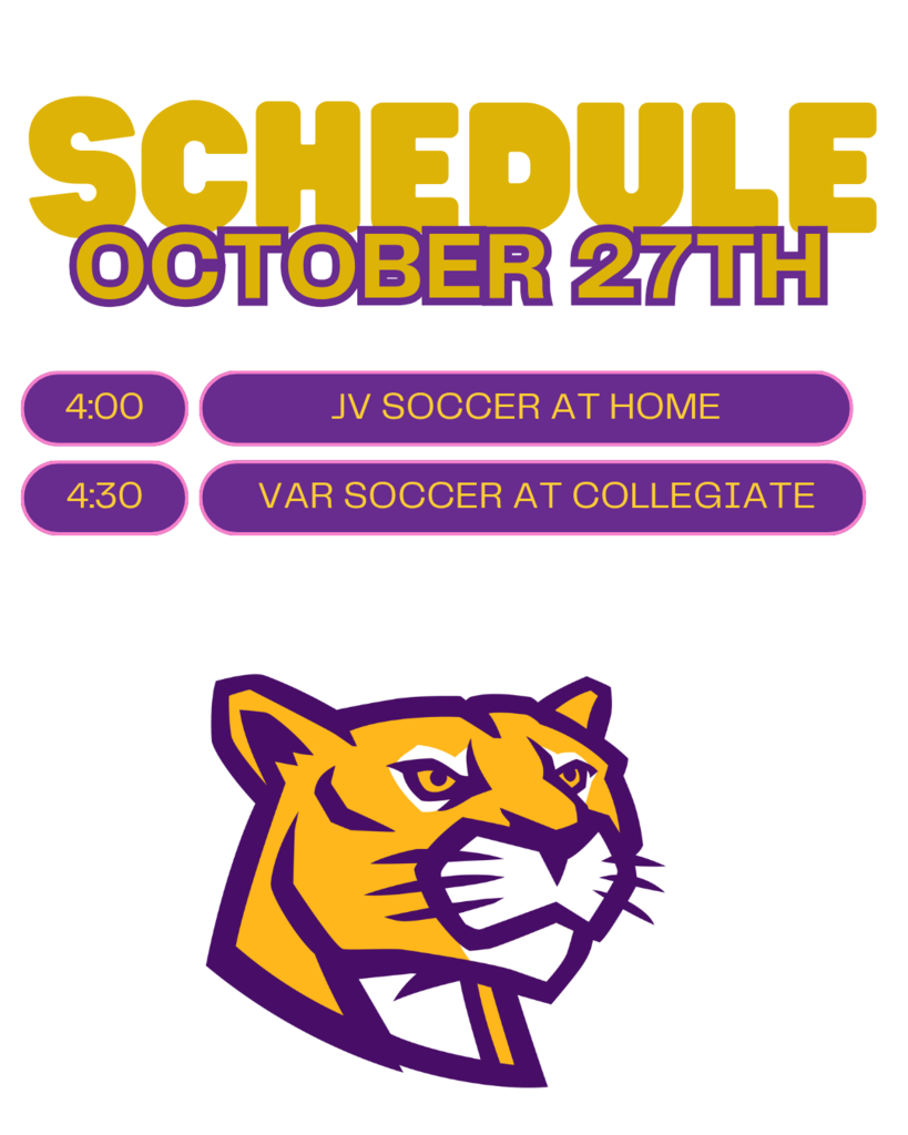 10/27 schedule