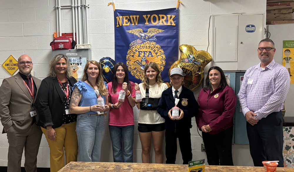Afton FFA group photo