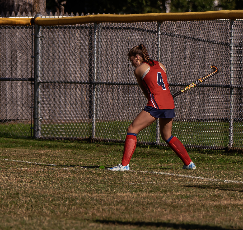 Afton Harpursville Bainbridge player in action