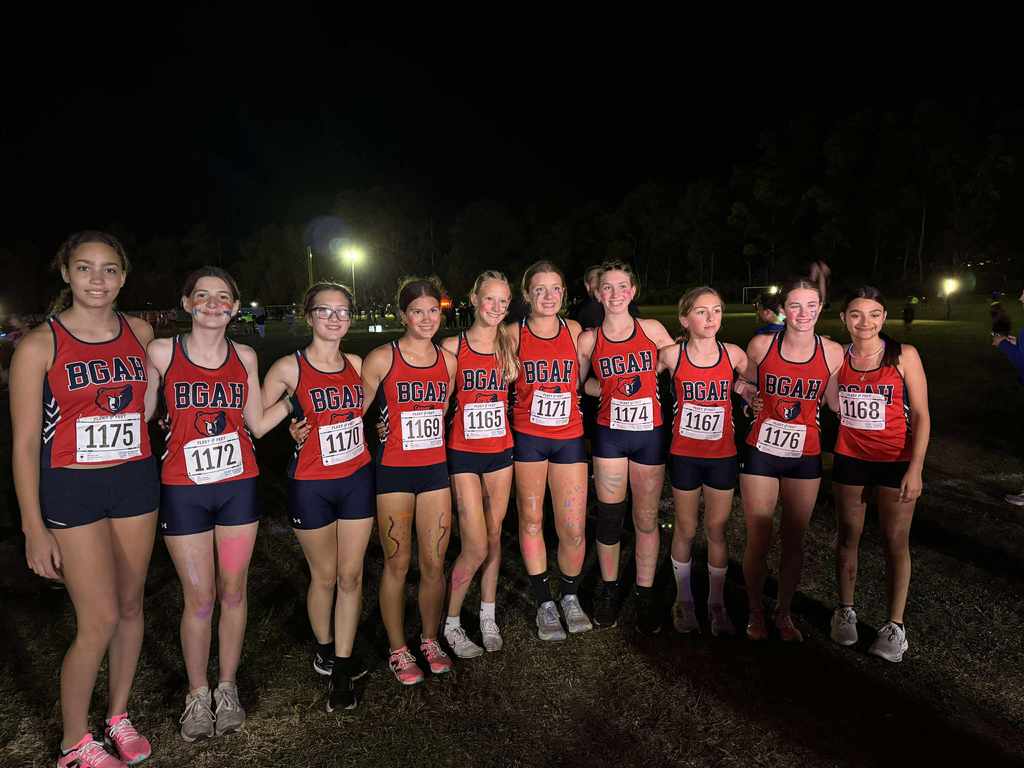 BGAH girls varsity team