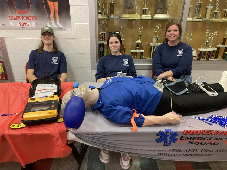 Emergency Squad display booth