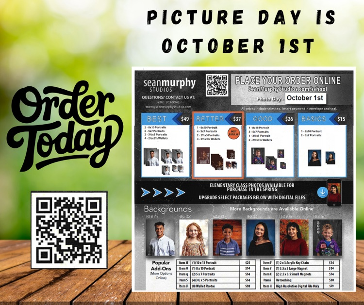 picture day is October 1st Sean Murphy studio